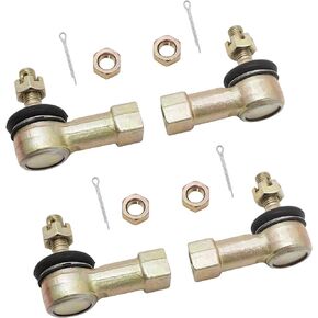 Tie Rod End Kit for Honda TRX400EX TRX400X TRX250R TRX250X TRX300EX TRX300X TRX450ER TRX450R 1986-2014 Left/Right Replacement Tie Rod Ends