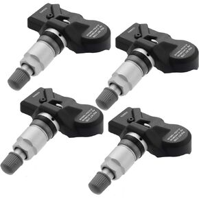 X AUTOHAUX 4pcs 5Q0907275B Tire Pressure Monitoring System Sensor TPMS Sensor 433MHz for Volkswagen Tiguan 2016-2019 for Audi A7 Sportback 2019