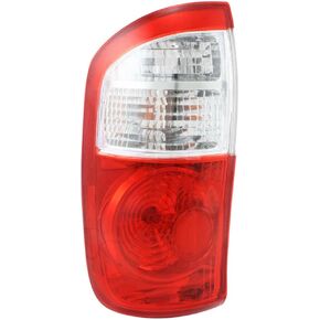 For 2000-2006 Toyota Tundra Rear Tail Light Driver Side TO2800153 DOUBLE Cab; Std Bed; Clear/Red Lens | 81560-0C040