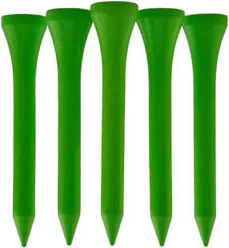 100 PCS Bamboo Golf Tees | Multiple Colours & Sizes | Castle Golf Tees | Standard Golf Tees | Eco Friendly & Sustainable Bamboo Golf Tees in Saudi Arabia