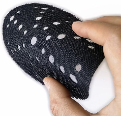 حافظة وسادة حلقة وخطاف ممتازة مقاس 6 بوصات و49 فتحة لصنادل الصنفرة المدارية العشوائية من Festool، تعمل بشكل ملحوظ على إطالة عمر وسادة الدعم، وواقي وسادة متعدد الفتحات-203348 (عبوة واحدة) in Kuwait