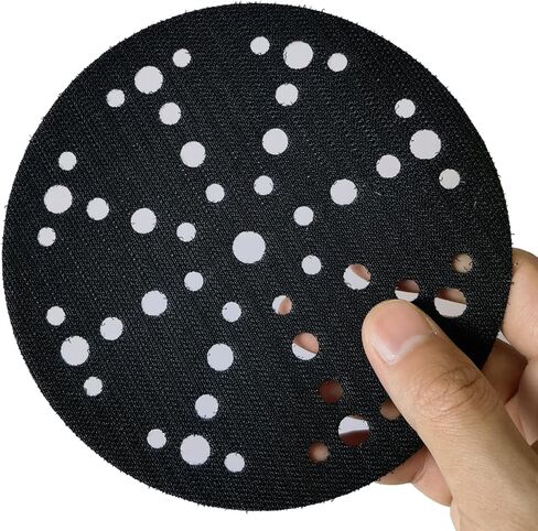 حافظة وسادة حلقة وخطاف ممتازة مقاس 6 بوصات و49 فتحة لصنادل الصنفرة المدارية العشوائية من Festool، تعمل بشكل ملحوظ على إطالة عمر وسادة الدعم، وواقي وسادة متعدد الفتحات-203348 (عبوة واحدة) in Kuwait