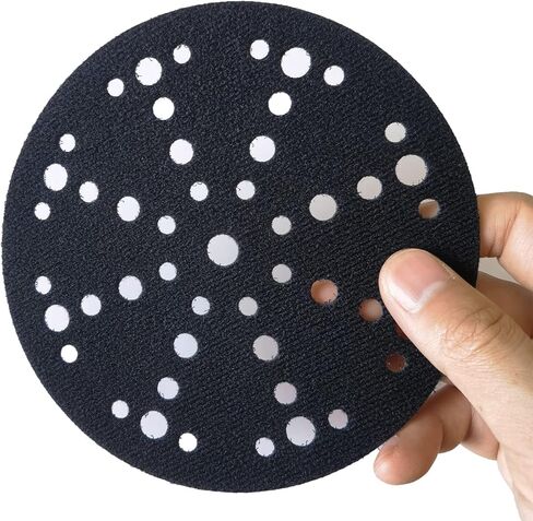 حافظة وسادة حلقة وخطاف ممتازة مقاس 6 بوصات و49 فتحة لصنادل الصنفرة المدارية العشوائية من Festool، تعمل بشكل ملحوظ على إطالة عمر وسادة الدعم، وواقي وسادة متعدد الفتحات-203348 (عبوة واحدة) in Kuwait