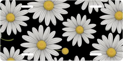 Cool Tiger Decorative Car Front License Plate, Vanity Tag, Metal Car Plate, Aluminum Novelty License Plate for Men/Women/Boy/Girls Car 6 X 12 Inch (4 Holes) in Kuwait