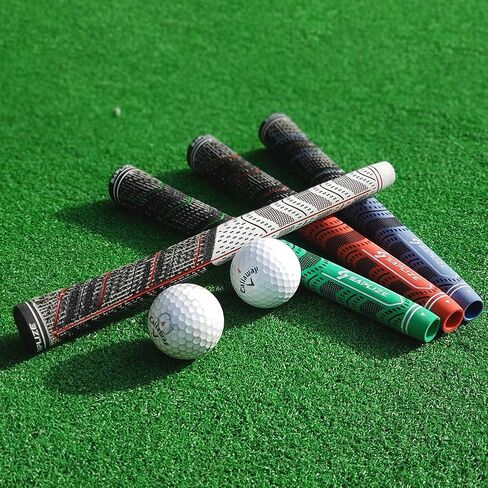 SAPLIZE 13 Golf Grips，4 Colors Available, with Tapes or with Sovlent Kit, Compound Hybrid Rubber Golf Club Grips, Standard/Midsize in Saudi Arabia