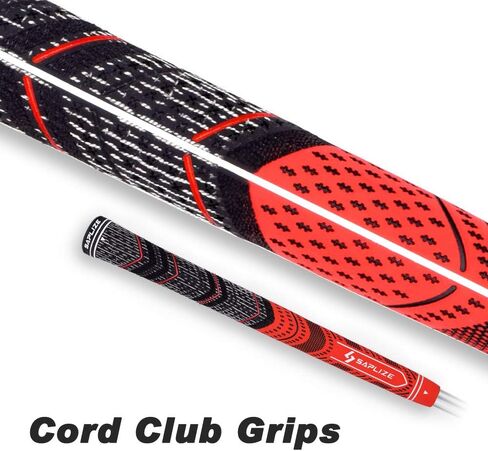 SAPLIZE 13 Golf Grips，4 Colors Available, with Tapes or with Sovlent Kit, Compound Hybrid Rubber Golf Club Grips, Standard/Midsize in Saudi Arabia