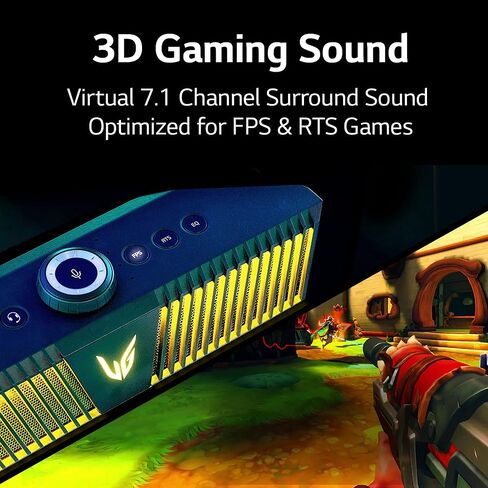 LG Ultragear GP9 - Portable Gaming Speaker with DTS Headphone:X, Hi-Fi Quad DAC, Microphone for Voice Chat, 5 Hour Battery Life, Hi Resolution Audio, Bluetooth in Saudi Arabia
