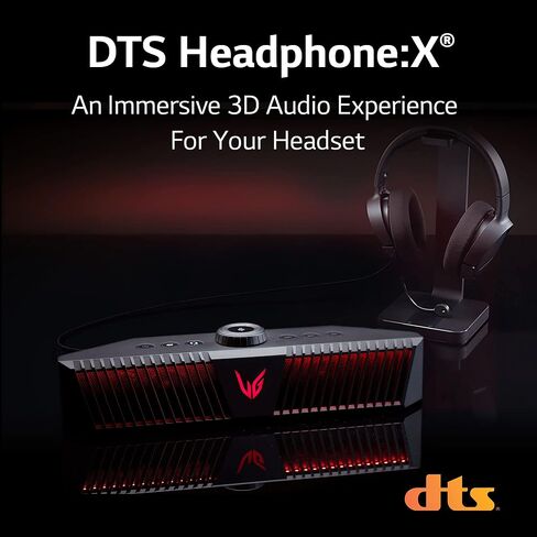 LG Ultragear GP9 - Portable Gaming Speaker with DTS Headphone:X, Hi-Fi Quad DAC, Microphone for Voice Chat, 5 Hour Battery Life, Hi Resolution Audio, Bluetooth in Saudi Arabia