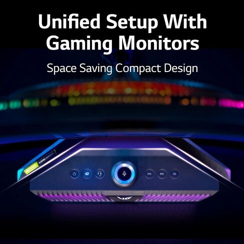 LG Ultragear GP9 - Portable Gaming Speaker with DTS Headphone:X, Hi-Fi Quad DAC, Microphone for Voice Chat, 5 Hour Battery Life, Hi Resolution Audio, Bluetooth in Saudi Arabia
