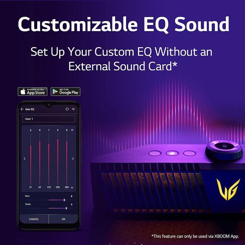 LG Ultragear GP9 - Portable Gaming Speaker with DTS Headphone:X, Hi-Fi Quad DAC, Microphone for Voice Chat, 5 Hour Battery Life, Hi Resolution Audio, Bluetooth in Saudi Arabia
