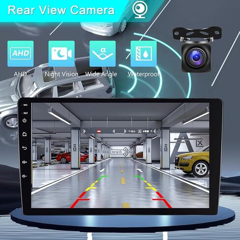 راديو ستيريو للسيارة Android لسيارة Toyota Sequoia 2008-2019/Toyota Tundra 2007-2013، راديو السيارة اللاسلكي CarPlay Android Auto، 8 Core 4G+64G 10.1 بوصة IPS تعمل باللمس، WiFi، GPS، FM/RDS، بلوتوث، كاميرا خلفية in Saudi Arabia