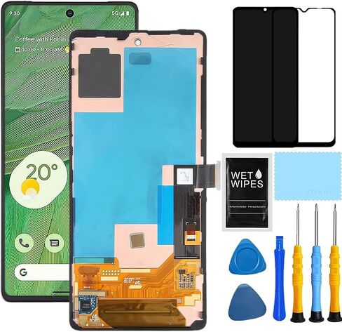 Amoled for Goole Pixel 6 Pro Screen Replacement kit for Pixel 6 Pro Screen Replacement G8VOU GLUOG LCD Display digitizer Touch Screen Assembly with Repair Part Tools (Not Fit Pixel 6 and 6A) in Saudi Arabia