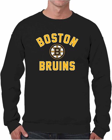 Wright & Ditson Adult NHL Gameday Crewneck Sweatshirt - Pre-Shrunk Fleece Blend - Officially Licensed Unisex Hockey Pullover in Saudi Arabia