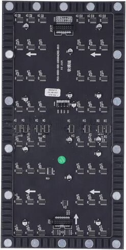 لوحة مصفوفة LED مرنة، تصميم خلفي مغناطيسي قابل للانحناء يستخدم على نطاق واسع 208 × 104 بكسل، استهلاك منخفض، لوحة مرنة كاملة الألوان، تأثيرات متعددة للفنادق in Kuwait