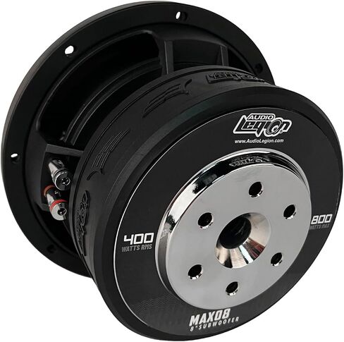 Audio Legion MAX08D4 | 8" 800 Watt Max Car Subwoofer - 4 Ohm in Saudi Arabia