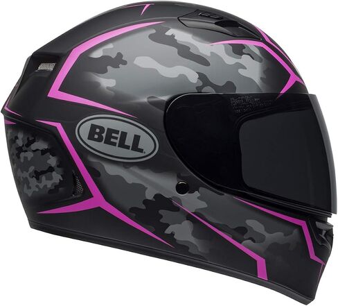 Bell Qualifier Full-Face Helmet (Stealth Camo Matte Black / Pink - Medium) in Kuwait