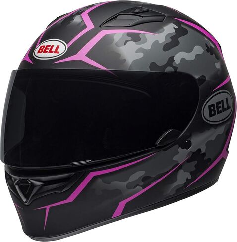 Bell Qualifier Full-Face Helmet (Stealth Camo Matte Black / Pink - Medium) in Kuwait