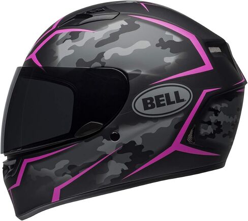 Bell Qualifier Full-Face Helmet (Stealth Camo Matte Black / Pink - Medium) in Kuwait