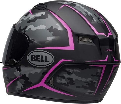 Bell Qualifier Full-Face Helmet (Stealth Camo Matte Black / Pink - Medium) in Kuwait