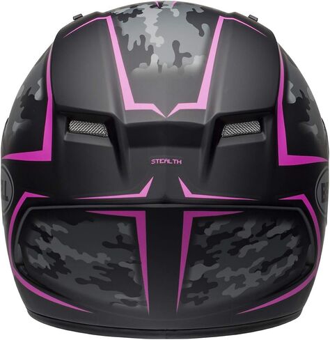 Bell Qualifier Full-Face Helmet (Stealth Camo Matte Black / Pink - Medium) in Kuwait