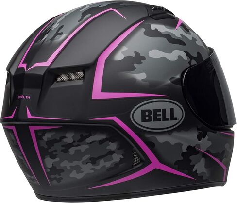 Bell Qualifier Full-Face Helmet (Stealth Camo Matte Black / Pink - Medium) in Kuwait