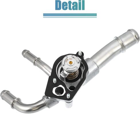 X AUTOHAUX 12638836 Engine Coolant Thermostat Housing Assembly for Saturn Aura 2007-2009 for Chevrolet Impala 2014-2020 in Saudi Arabia