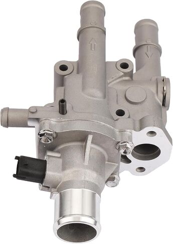 Coolant Thermostat and Housing with Sensors 2009-2011 For Chevrolet Aveo/Aveo5 ; 2009-2010 For Pontiac G3/ 09 G3 Wave - Replaces 25192228, 55564890, 15-81816, 902-033, 55579951 - Full Aluminum in Saudi Arabia