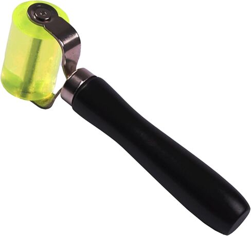 أداة تثبيت تخميد الصوت SSK-Roller - أسطوانة مطاطية من مادة البولي يوريثين بمقبض خشبي - تمنع فقاعات الهواء in Saudi Arabia