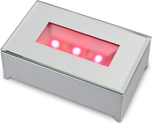 7 LED Lighted Base for Glass Art - LED Display Base - Battery Operated LED Base Lights for Crystals - Lighted Display Stand w/ Color Changing Lights in Kuwait