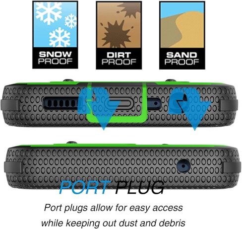 تيكو لموتورولا موتو جي 5 جي 2022 | موتو جي (2022) | مشبك حافظة XT2213، [قشرة] ممتص للصدمات [شاشة مدمجة] [حزام قفل بمسند] أغطية حمل كاملة للجسم دوارة آمنة - أسود in Kuwait