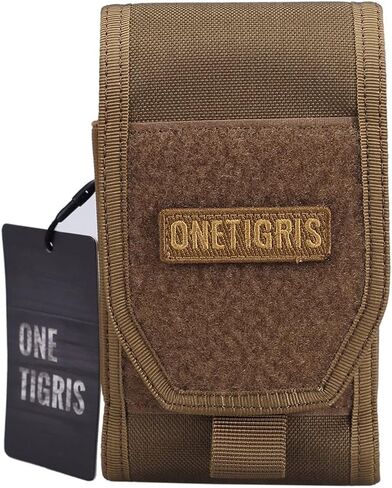 حامل حزام للهاتف الخلوي من OneTigris للرجال، حامل هاتف بحزام لهاتف iPhone 14 13 12 11 8 7 6 Pro Max، XR (أسود) in Saudi Arabia