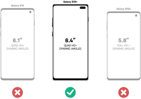 بديل مشبك الحزام من سلسلة OtterBox Defender لهاتف Samsung Galaxy S10 PLUS (ليس طراز Note) in Saudi Arabia