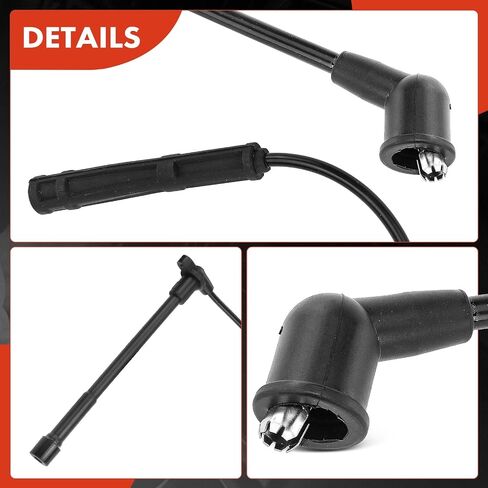 A-Premium Ignition Spark Plug Wires Set of 6 Compatible with Nissan Quest Mercury Villager 1999-2002 V6 3.3L Naturally Aspirated in Saudi Arabia