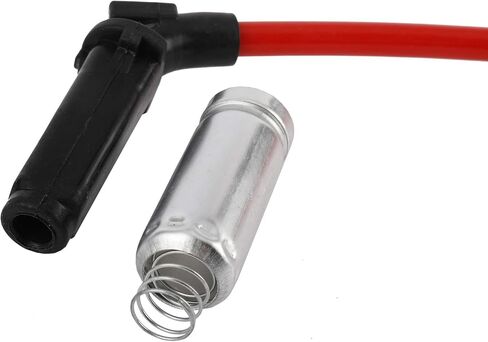 10.2 MM Spark Plug Ignition Wires Fit for Suburban Corvette Silverado 1500-2500 for 99-06 LS1 VORTEC 4.8L 5.3L 6L V8 (Red, Pack of 8) in Kuwait