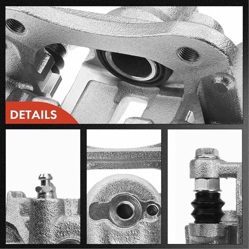 A-Premium Disc Brake Caliper Assembly with Bracket Compatible with Select Hyundai and Kia Models - Tucson 2010-2015, For Sportage 2011-2016, Sport Utility - Rear Left Driver Side in Saudi Arabia