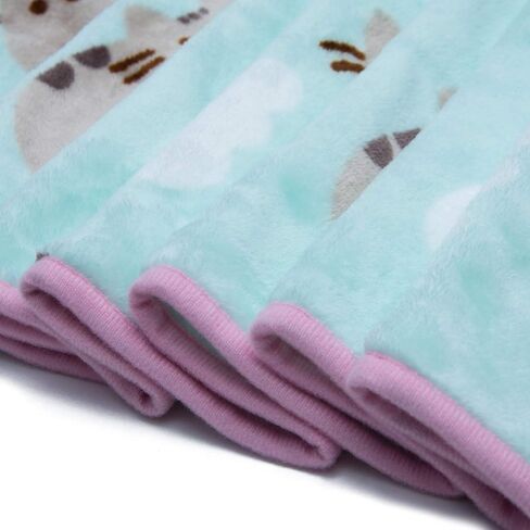 بطانية بوشين ذا كات من الصوف الناعم - غطاء بوشين ملون مرخص رسميًا يتميز بوجود بوشين وسحاب وقلوب! in Kuwait