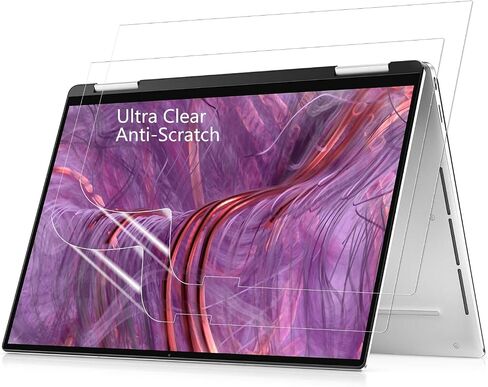 واقي شاشة شفاف كريستالي عالي الدقة من MUBUY-GOL (عبوة من قطعتين) لجهاز Dell XPS 13 9320 9315 2 في 1 كمبيوتر محمول بشاشة لمس عالية الدقة ودرع شفاف مضاد للخدش in Saudi Arabia