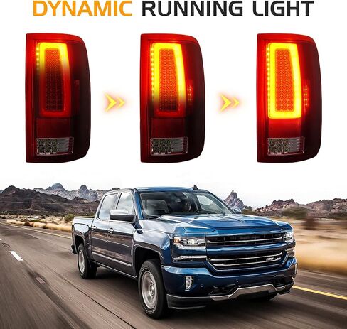 مجموعة مصابيح LED الخلفية + ضوء الفرامل الثالث لسيارة Ford F-150 F150 2004-2008 [نموذج هالوجين المصنع] Fleetside Styleside، مصابيح خلفية جانبية للسائق + الراكب وإضاءة إيقاف عالية، 3 قطع، عدسات حمراء in Saudi Arabia