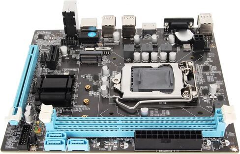 اللوحات الأم H61 LGA 1155، اللوحات الأم للألعاب Micro ATX، لـ LGA 1155 I3 I5 I7 لـ Pentium لسلسلة Celeron وحدة المعالجة المركزية ثنائية القناة DDR3 M.2 NVMe NGFF HD VGA Output in Saudi Arabia