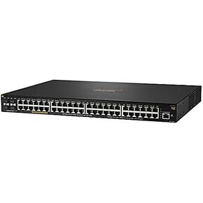 HP JL558A Aruba 2930F 48G PoE+ 4SFP+ - Switch - L3 - managed - 48 x 10/100/1000 (PoE+) + 4 x 1 Gigabit/10 Gigabit SFP+ (uplink) - rack-mountable - PoE+ (740 W)