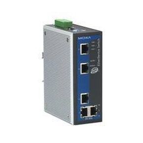 MOXA EDS-405A - 5 Ports Entry Level Managed Ethernet Switch with 5 10/100 BaseTx Ports, Port Base VLAN and QoS, 0~60C