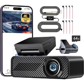 Pelsee p1duo dash cam مع مجموعة hardwire