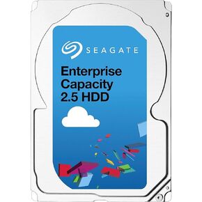 Seagate Enterprise Capacity 2.5 HDD | ST1000NX0453 | 1TB 7.2K RPM 128MB-Cache 2.5-inch | 512n | Dual SAS 12Gb/s Interface | Internal Hard Disk Drive