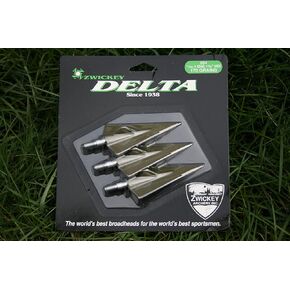 Zwickey Archery Inc. 1 1/32 inch Delta 170 Grain Broadhead 3-Pk., 4BLADE