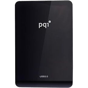 DataLocker PQI 2TB Portable External Hard Drive for Laptop and PC, High Speed Interface, Shock Resistant, TAA Compliant, HDD Storage