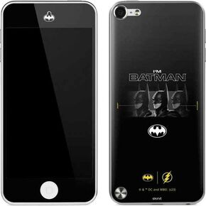 Skinit Decal MP3 Player Skin Compatible with iPod Touch (5th Gen&2012) - Officially Licensed Warner Bros The Flash Movie: I am Batman Past to Future Design