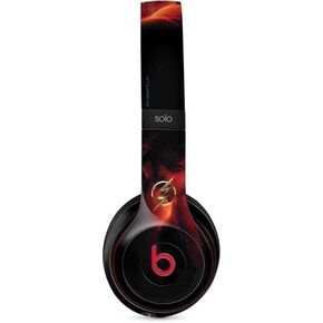 Skinit Decal Audio Skin Compatible with Beats Solo 2 Wireless - Officially Licensed Warner Bros The Flash Movie: Supergirl Poster Design