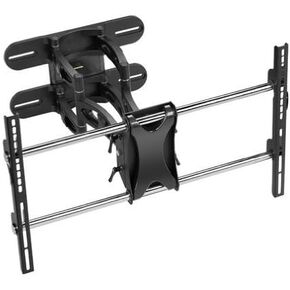 Mount A6378 TV Wall Mount Bracket Articulating LCD/LED Full Motion for 32-70 inch TVs 180° Swivel Tilt & Extension VESA Compatible Heavy Duty Steel Black/Chrome