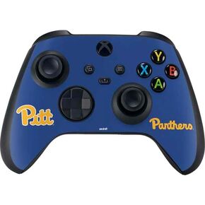 Skinit Decal Gaming Skin Compatible with Xbox Series X Controller - Officially Licensed University of Pittsburgh Pitt Panthers Design