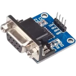 1pc MAX3232 RS232 to TTL Serial Port Converter Module Female DB9 Connector MAX232 Flashing Board